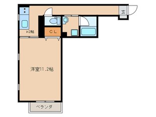 クオリア若宮町の物件間取画像